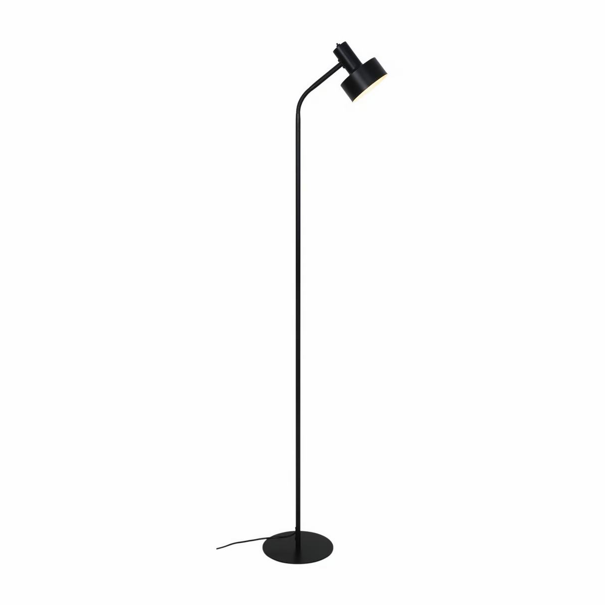 Staande lamp zwart Matis E27 160 cm