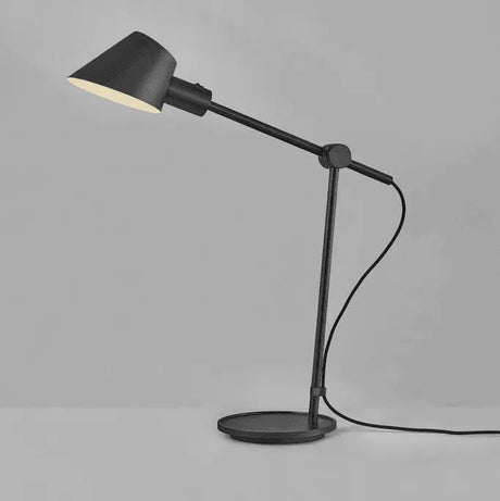 Tafellamp zwart 'Stay' long led lamp met USB modern 68 cm DFTP - FOIR