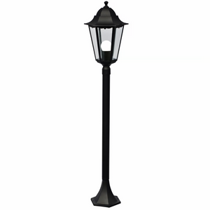 Staande buitenlamp Metaal Zwart klassiek Cardiff 100 cm