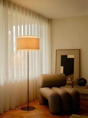 Staande lamp Stoffen kap Takai 150 cm