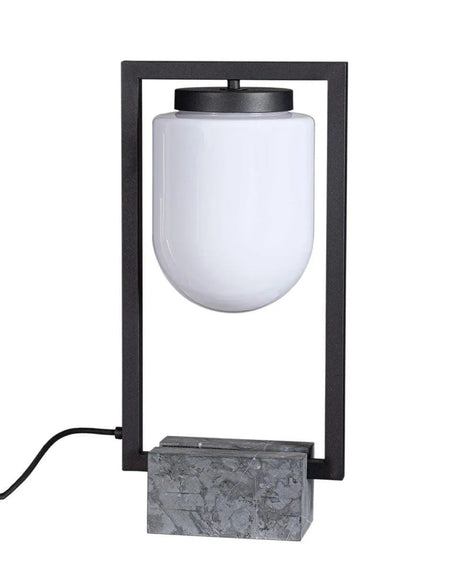 Tafellamp met E27 fitting en opaalglas By Rydens Stanley - FOIR