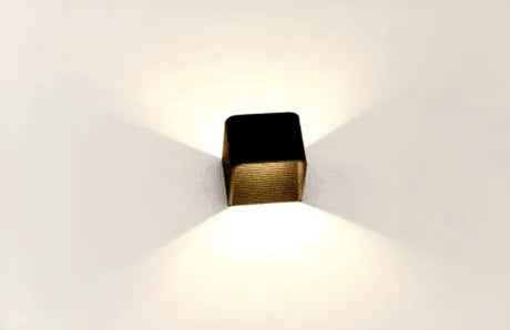 Buitenlamp up down zwart led lamp gevel verlichting