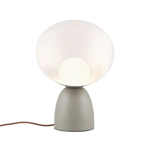 Tafellamp bruin met schakelaar en e14 fitting 'Hello' DFTP - FOIR