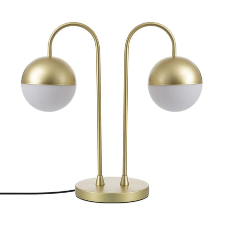 Goud tafellamp met schakelaar g9 fitting modern 450mm