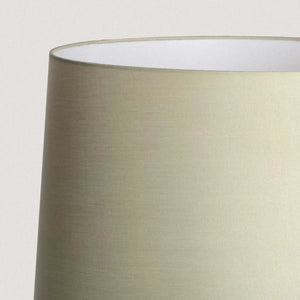 Vloerlamp met 3 houten poten & stoffen E27 fitting 'Melchior' 162 cm - FOIR
