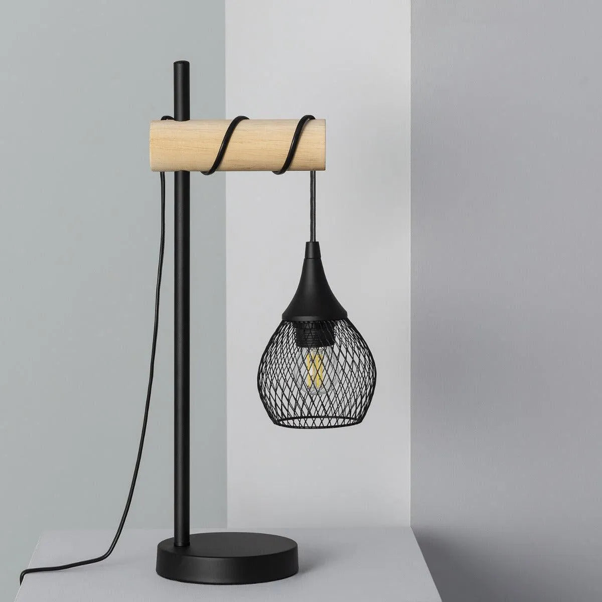 bureaulamp e14 fitting modern led lamp met stekker