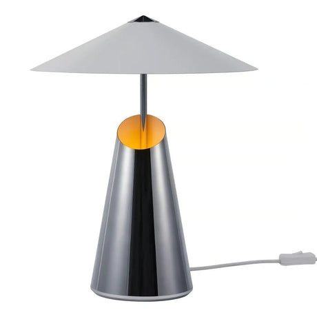 Tafellamp modern met E27 fitting stekker en schakelaar 'Taido' Dftp 38 cm - FOIR