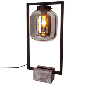 moderne tafellamp marmer voet led lamp 