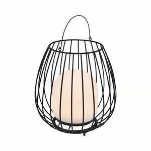 Tafellamp zwart Jim To-Go oplaadbaar led 38 cm