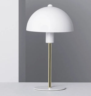 Tafellamp wit goud 'Wave' modern e14 fitting 300= Cmm - FOIR