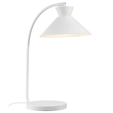 tafellamp wit retro nordlux scandinavisch design bureaulampje