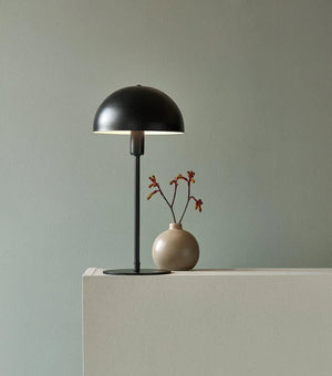 Tafellamp zwart Nordlux e14 fitting led lamp 