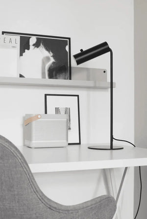 Tafellamp zwart modern met schakelaar GU10 66 cm DFTP - FOIR