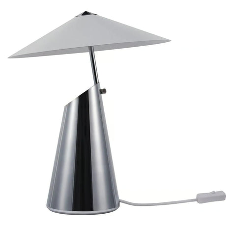 Tafellamp modern met E27 fitting stekker en schakelaar 'Taido' Dftp 38 cm - FOIR