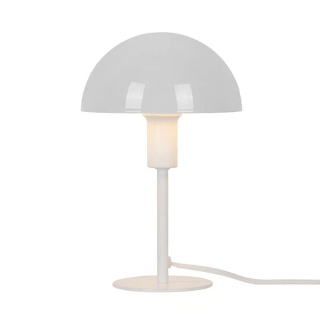 Tafellamp wit met E14 fitting en schakelaar Nordlux 'Ellen' 25 cm - FOIR