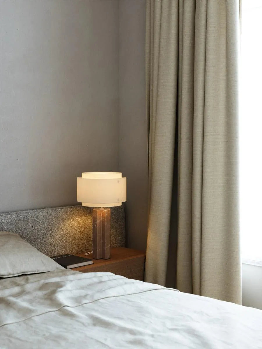 takai tafellamp dftp e27 fitting schakelaar beige kap 2320445018 5704924014581