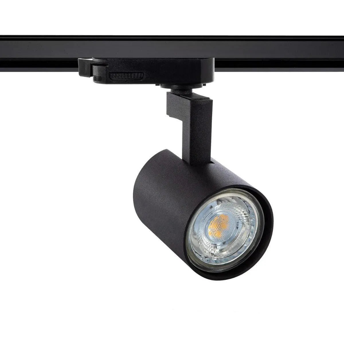 Three circuit led lamp gu10 track light verstelbaar