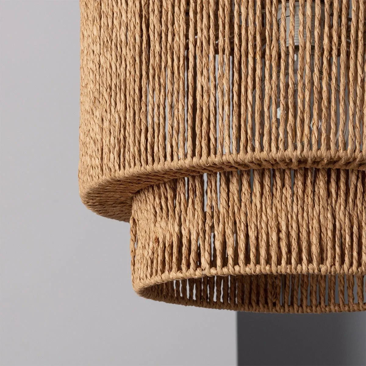 Gevlochten hanglamp voor woonkamer led e27