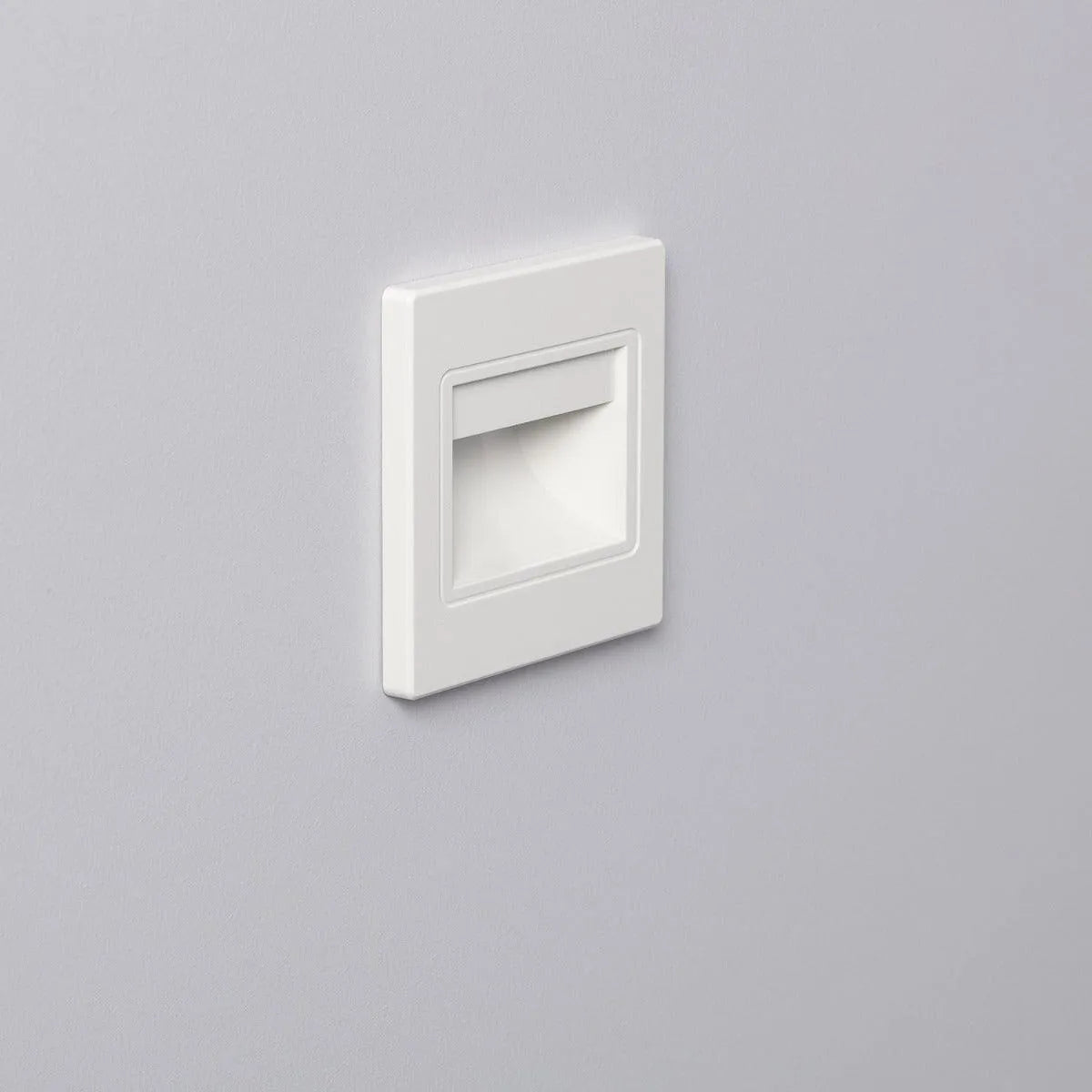 Trapverlichting wit led inbouw vierkant