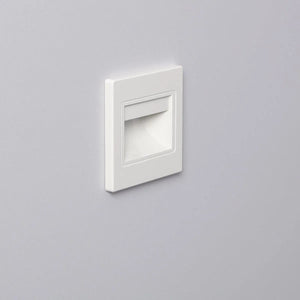 Trapverlichting wit led inbouw vierkant