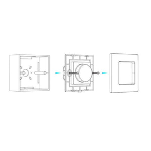 triac dimmer met schakelaar modern 
