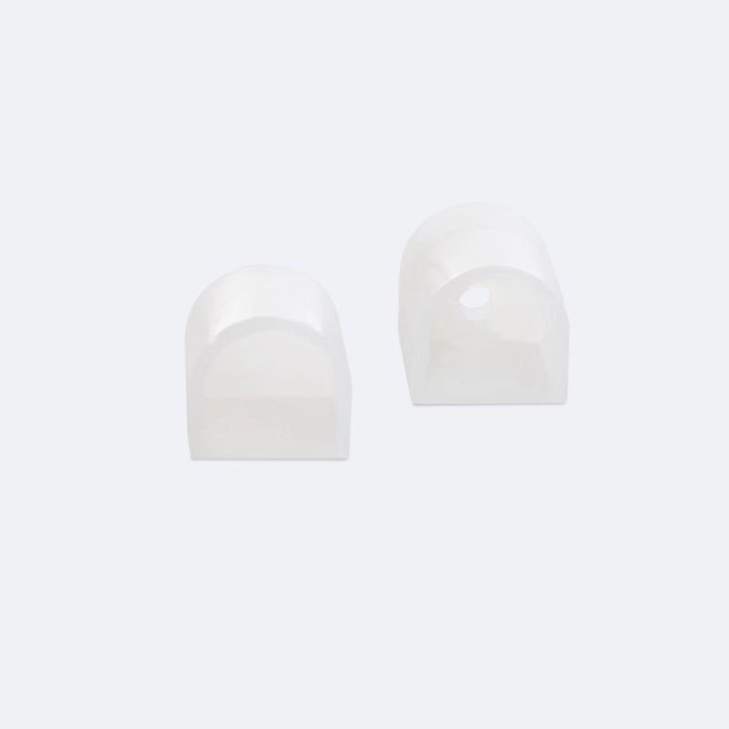 Silicone Buis Flex ovaal Inbouw voor Led Strips tot 11 mm breedte