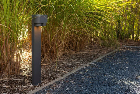 Staande tuinlamp lutec designverlichting donker design