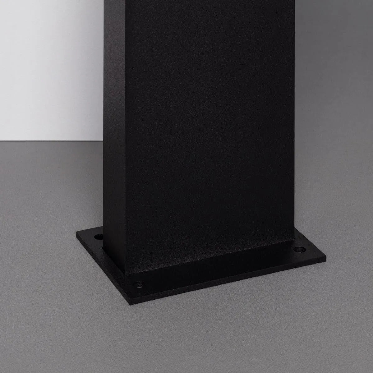 Tuinpadverlichting zwart rond led lamp warm wit