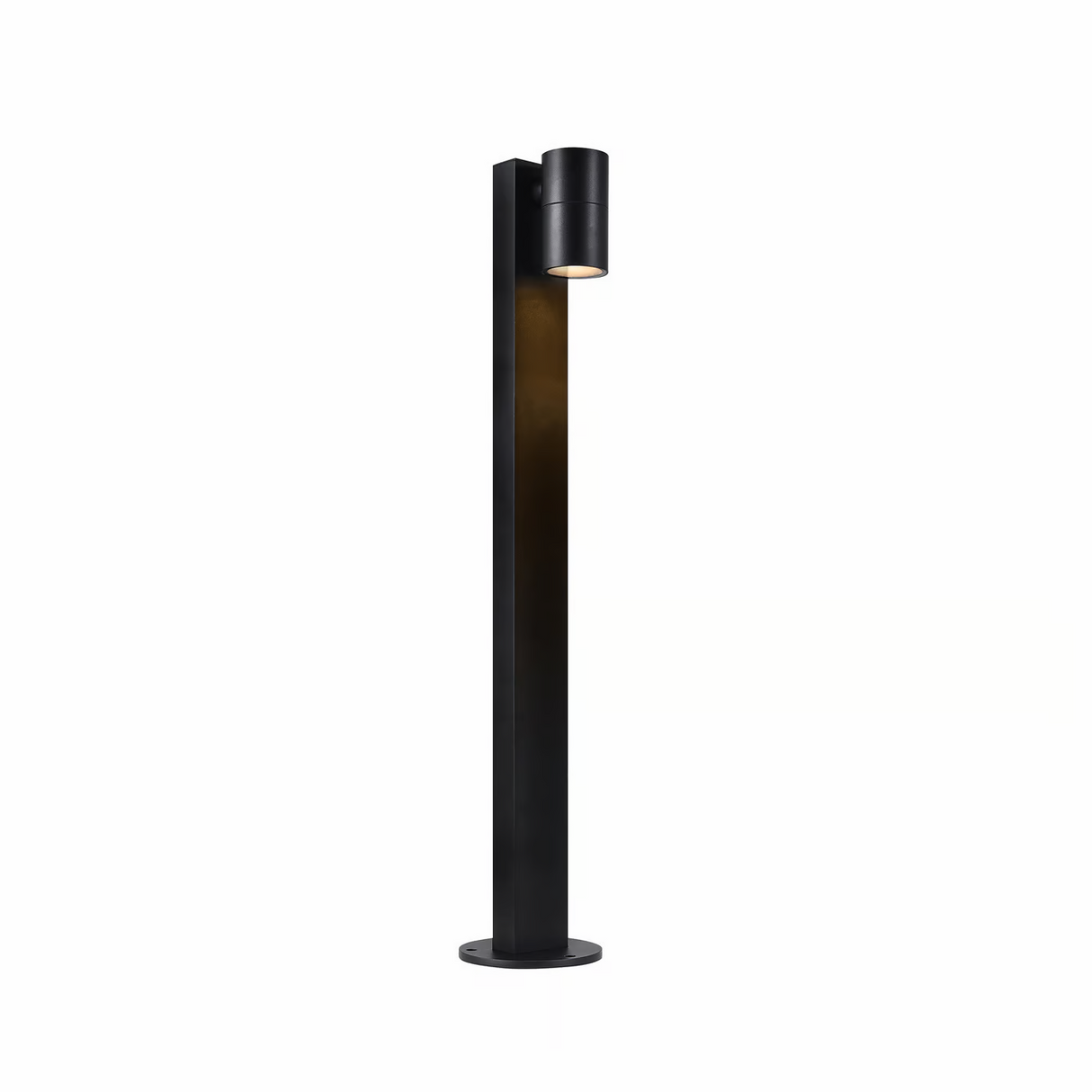 Staande buitenlamp zwart GU10 Tin Downlighter 80 cm