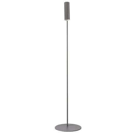 Staande lamp grijs 'MIB 6' grijze vloerlamp verstelbaar GU10 141cm DFTP - FOIR