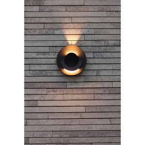 Buitenlamp rond led 'Moov' warm wit 21 cm
