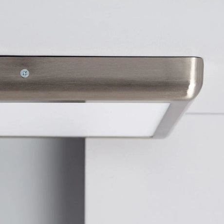Vierkante led lamp zilver modern warm wit 