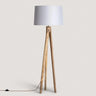 staande lamp hout 