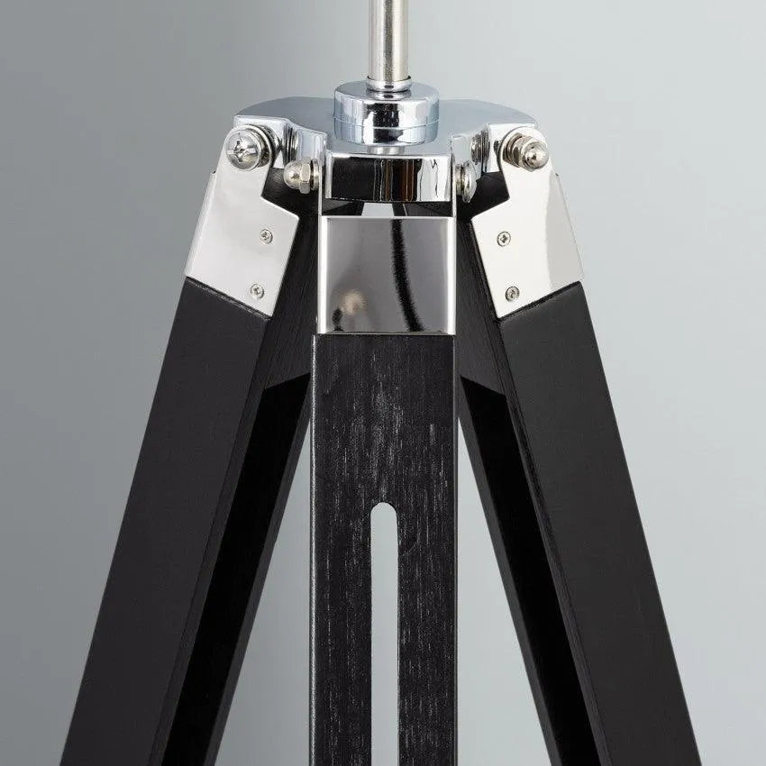 Driepoot vloerlamp 'Stan' modern E27 fitting 144cm - FOIR