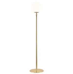Vloerlamp met opaal glas en vloerschakelaar Nordlux