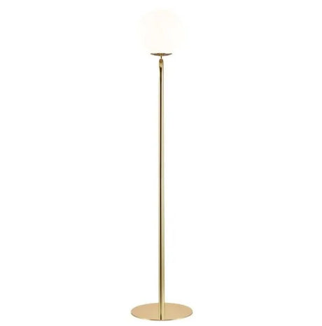 Vloerlamp met opaal glas en vloerschakelaar Nordlux