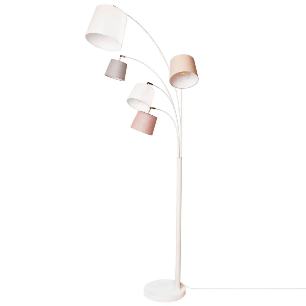 Staande led lamp losse kappen e27 fitting