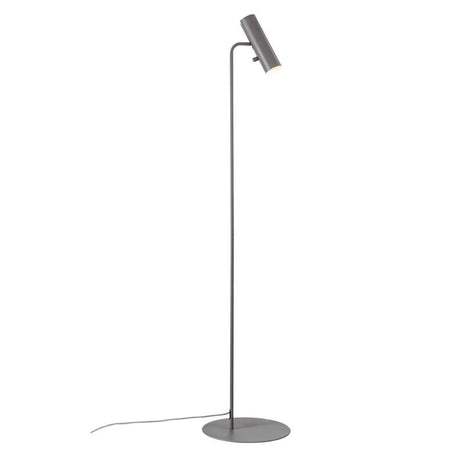 mib 6 vloerlamp grijs gu10 fitting stekker schakelaar 