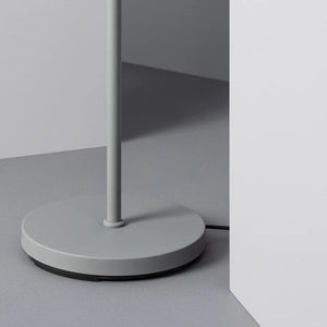 Vloerlamp hout 'Sicilië' grijs staande lamp modern E27 fitting 159cm - FOIR