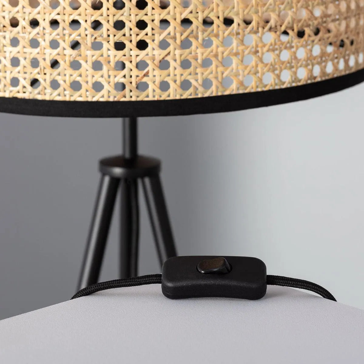 Staande lamp vloerlamp driepoot metaal e27 fitting