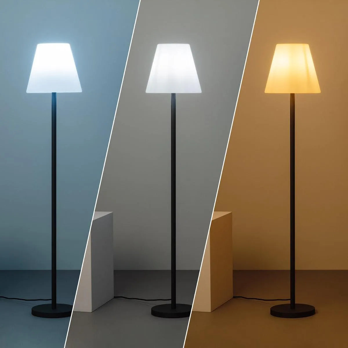 Staande Maido tuinlamp met stekker e27 fitting 