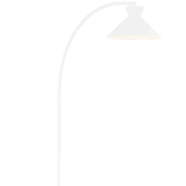 witte vloerlamp e27 fitting stekker en schakelaar nordlux dial 2213394001 5704924012082 2276974 