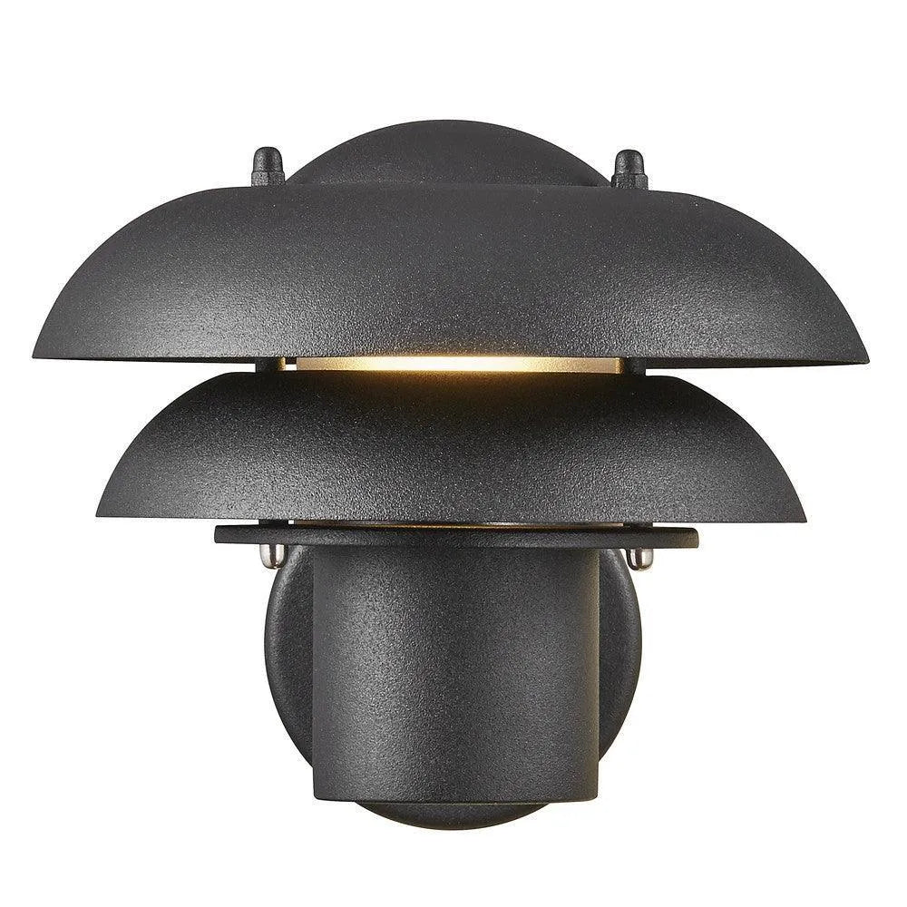 Gevelverlichting e27 fitting zwart buitenlamp zwart