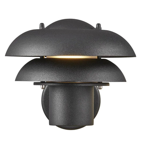Gevelverlichting e27 fitting zwart buitenlamp zwart