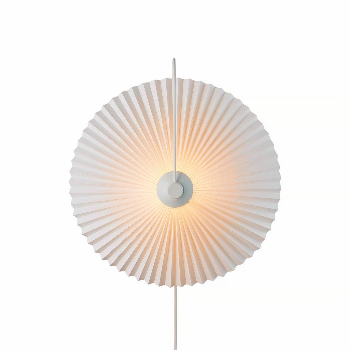 Wandlamp waaier Stof Nadia E14 50 cm