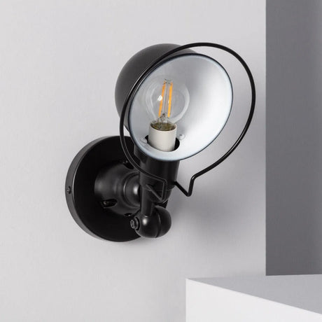 Wandlamp industrieel e27 fitting led lamp wandlamp