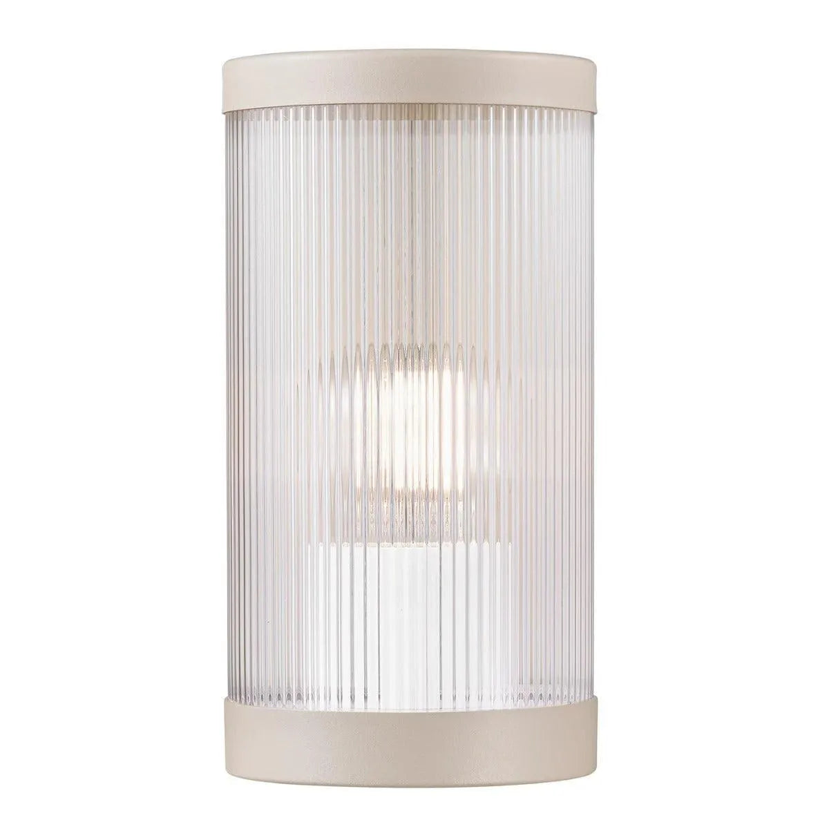 Beige buitenlamp retro E27 fitting Nordlux Coupar 25 cm - FOIR