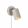 Messing leeslamp wandlamp zwart 'Explore' Nordlux GU10 verstelbaar modern 80mm
