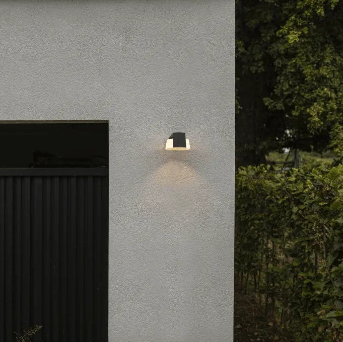 Buitenlamp zwart Moon LED downlighter donkergrijs helder wit 4000K - FOIR