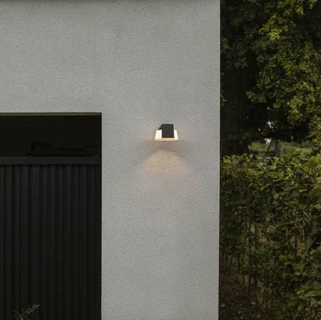 Buitenlamp zwart Moon LED downlighter donkergrijs helder wit 4000K - FOIR
